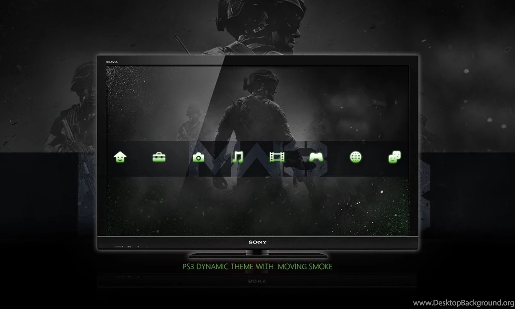 Call Of Duty : MW3 PS3 Back Dynamic Theme By DesignsByTopher On ...
