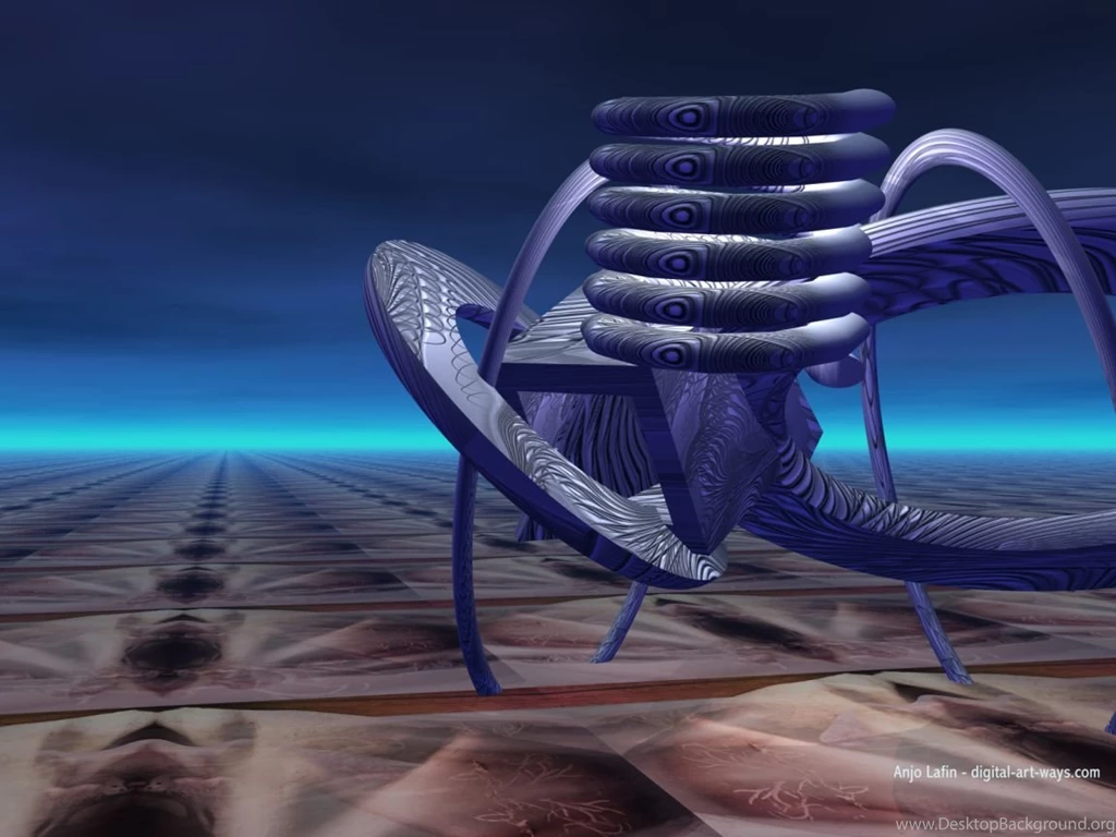 Digital ART Ways 3D Free Sci fi Generator Wallpapers By Anjo Lafin