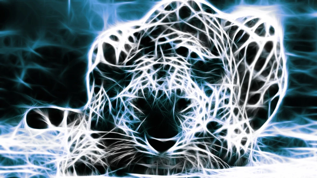 Glowing Cheetah Outline HD Charming Wallpapers Free HD Wallpapers ...