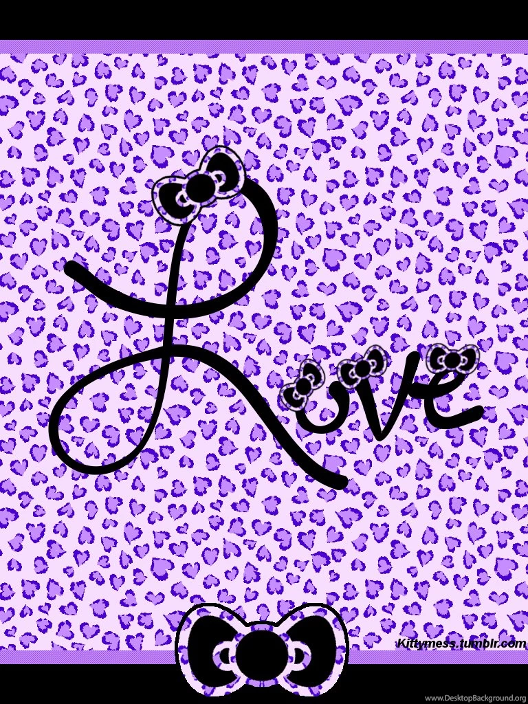 KittyMess • Heart Leopard Wallpapers~