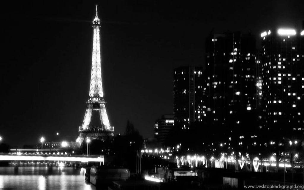 Eiffel Tower Black And White Wallpapers HD W16