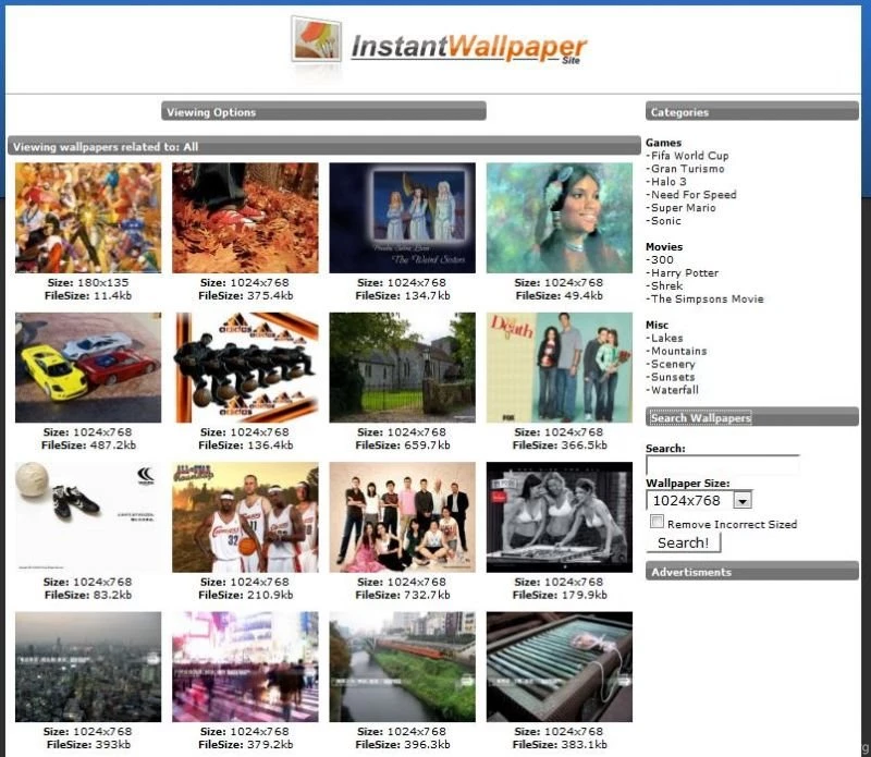Wallpapers Script Website Scripts Website Scripts Best ...