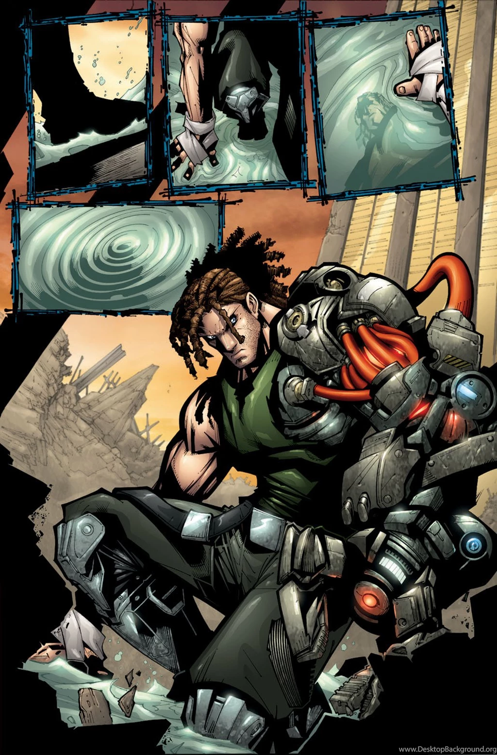 Bionic Commando Page 01 By Sandoval Art On DeviantArt