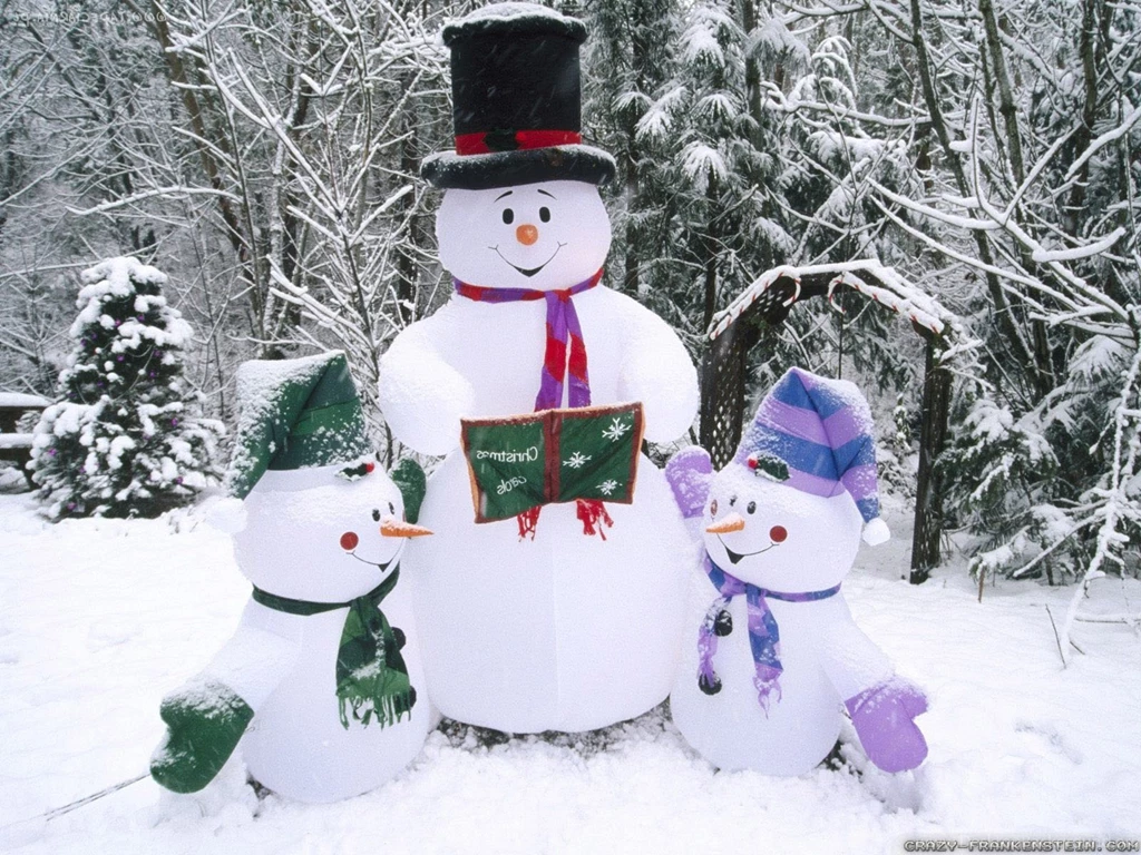 Winter Greetings Wallpapers Crazy Frankenstein