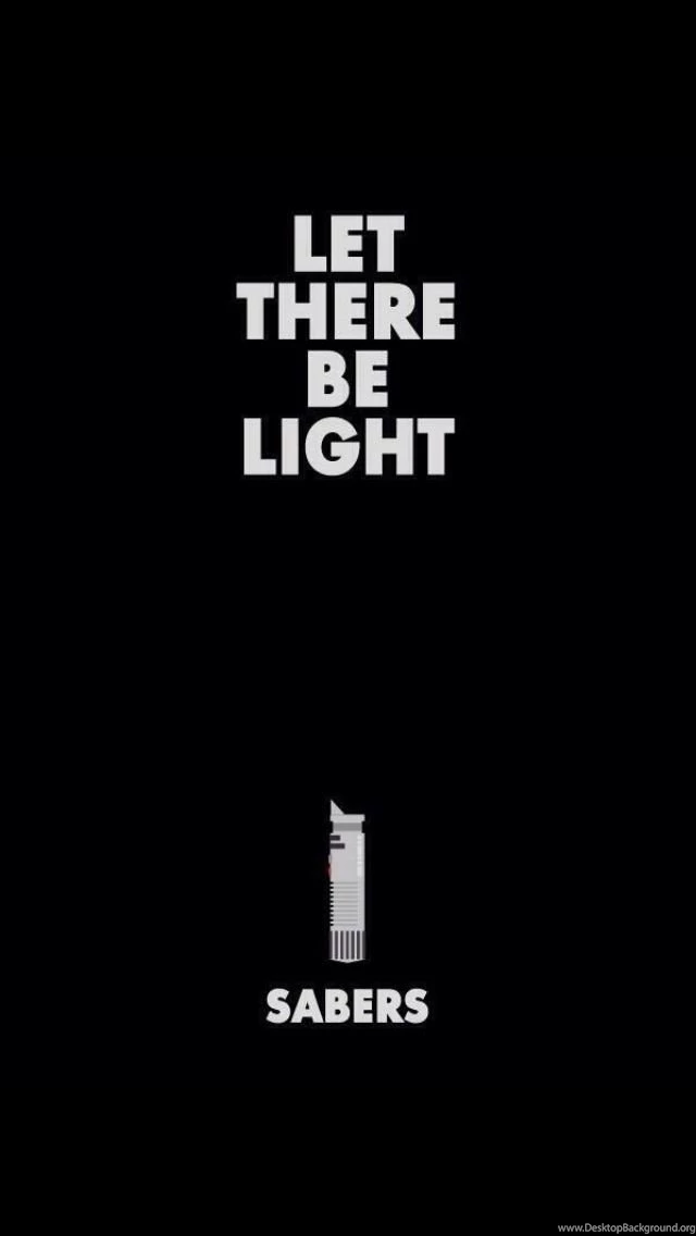 Let There Be Light Sabers ★ Download More Star Wars iPhone ...