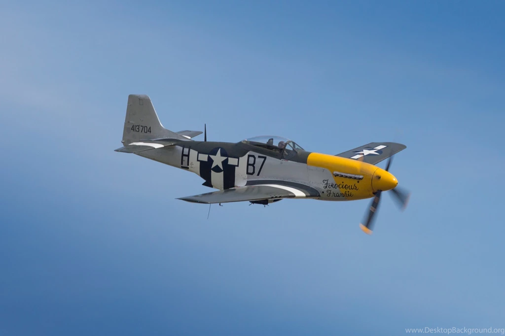 Aeroplane Aircraft Airplanes Airshow Fighter North American P 51 ...