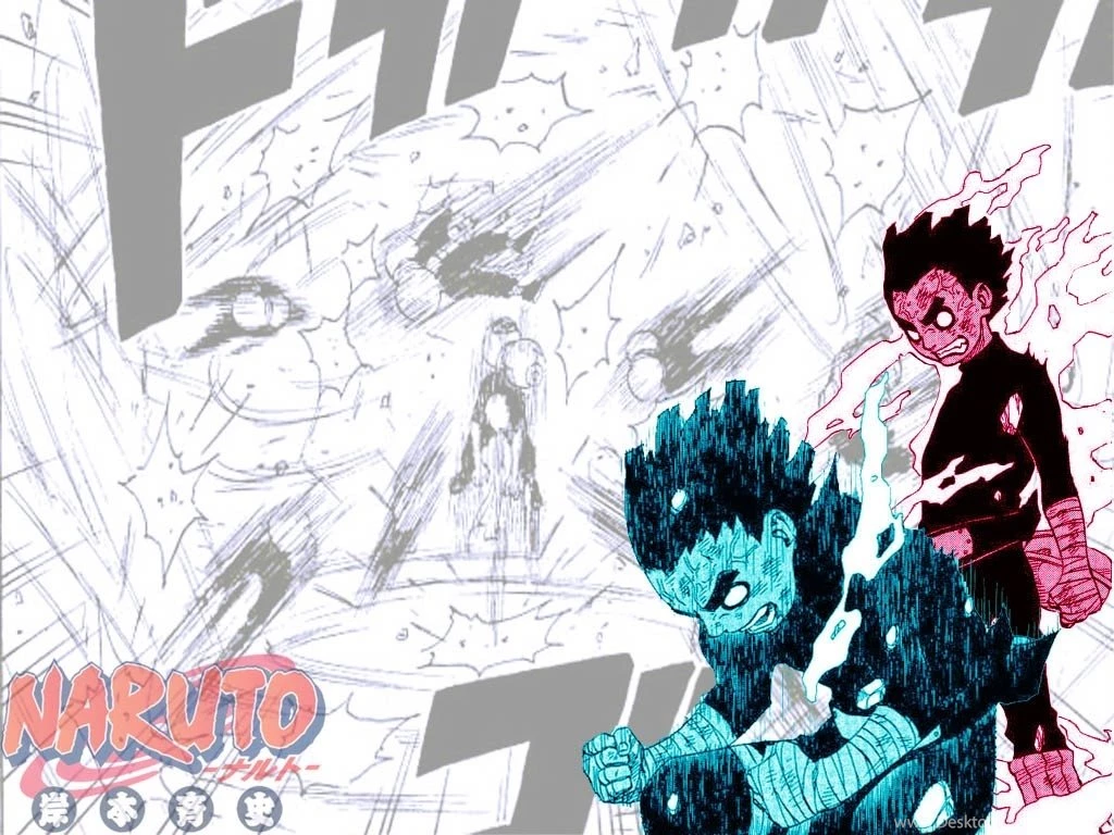 Rock Lee wallpaper 00143 8 gates mode by freenarutowallpaper.com ...