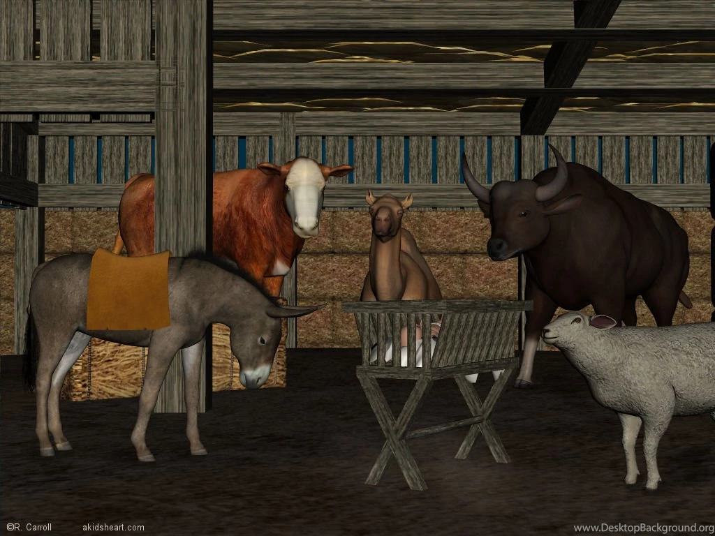 The Nativity Scene: Desktop Wallpapers