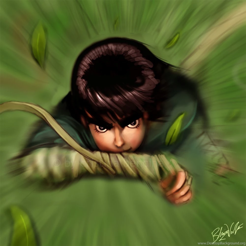 Rock Lee Wallpaper 00098 8 Gates Mode By Freenarutowallpapercom