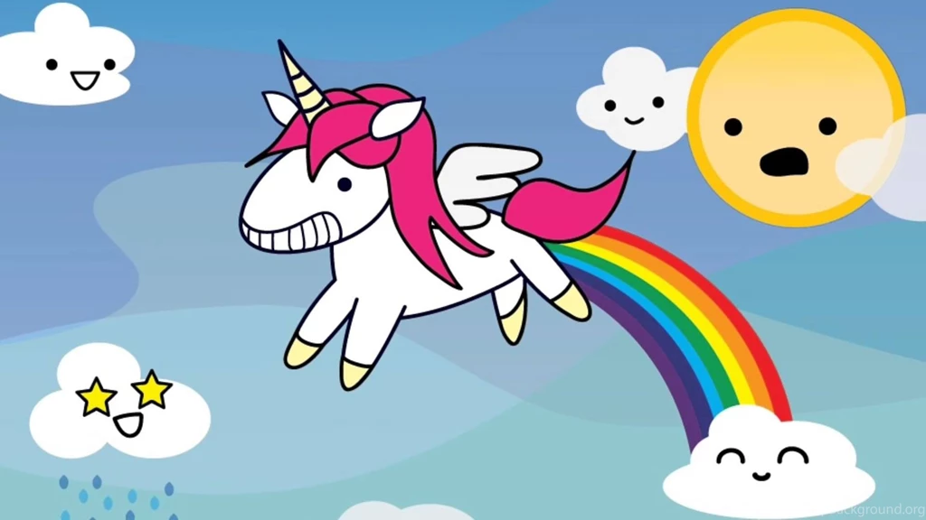 Jestingstock.com Farting Unicorn Wallpapers