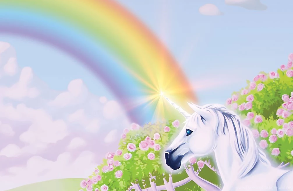Princess Castle With Unicorn Wallpapers Mural (Style 1) [Style 1 ...