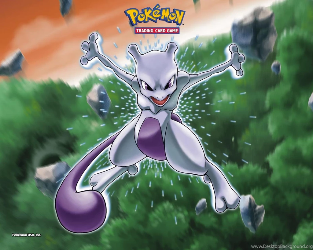 Desktop Wallpapers · Gallery · Cartoons · Mewtwo Pokemon