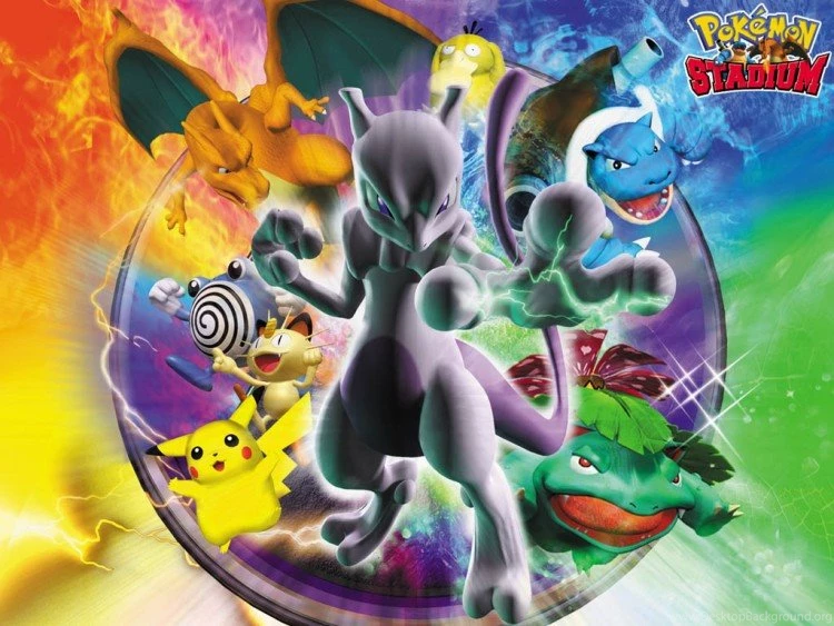 Wallpapers Video Games > Wallpapers Pokemon Mewtwo Et Ses Clones ...