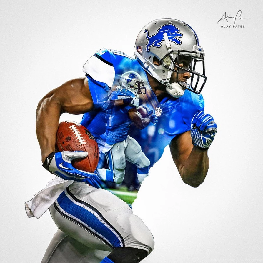 Reggie Bush Detroit Lions By Alaypatel On DeviantArt