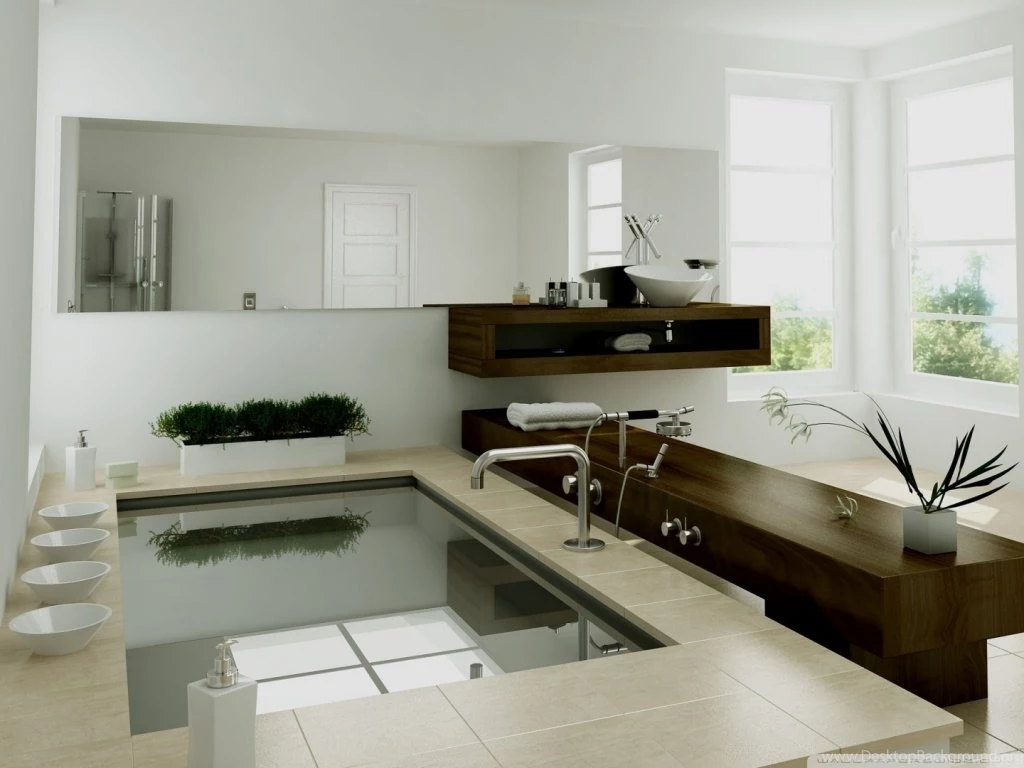 Amazing Modern Bath HD Desktop Wallpapers : Widescreen : High ...