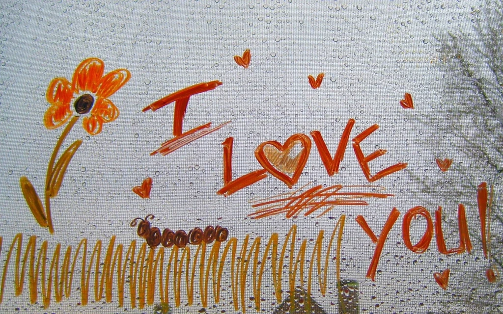 Love Drawing I Love You Wallpapers HD Free Download