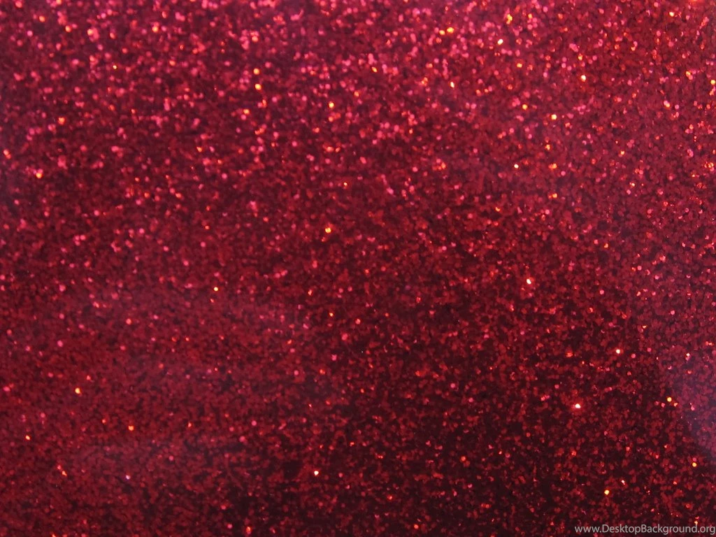 Abstract Red Glitter