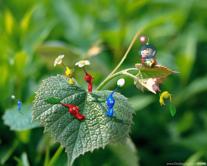 New Play Control! Pikmin Desktop Wallpapers