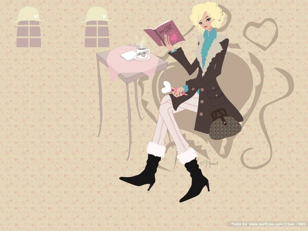Fashion Girl : Naiad Fashion Illustrations (Vol.02) 1024x768 NO.8 ...