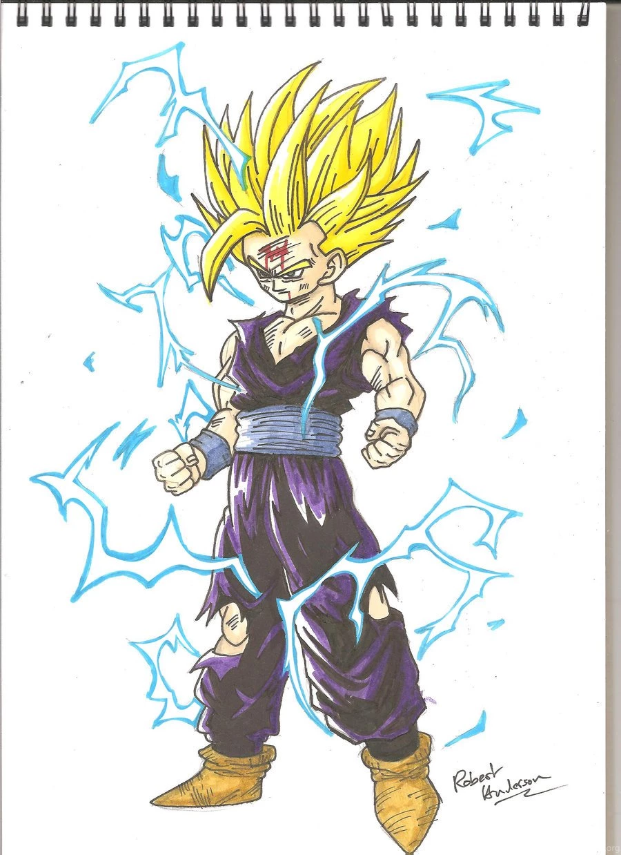 FanArt: Super Saiyan 2 Gohan By Robie Chan On DeviantArt