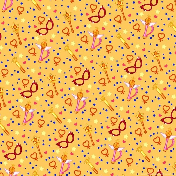 Sailor Moon Pattern Wallpapers Sailor Venus Pattern / Sailor ...
