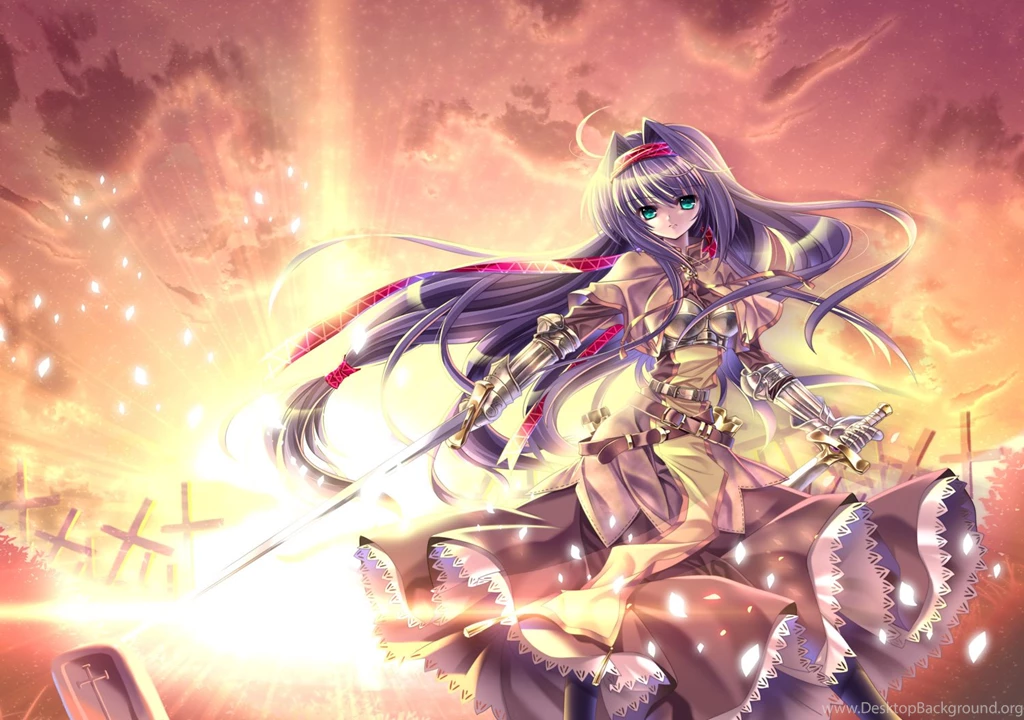 Armor Capura Lin Lolita Fashion Purple Hair Ragnarok Online Sword ...