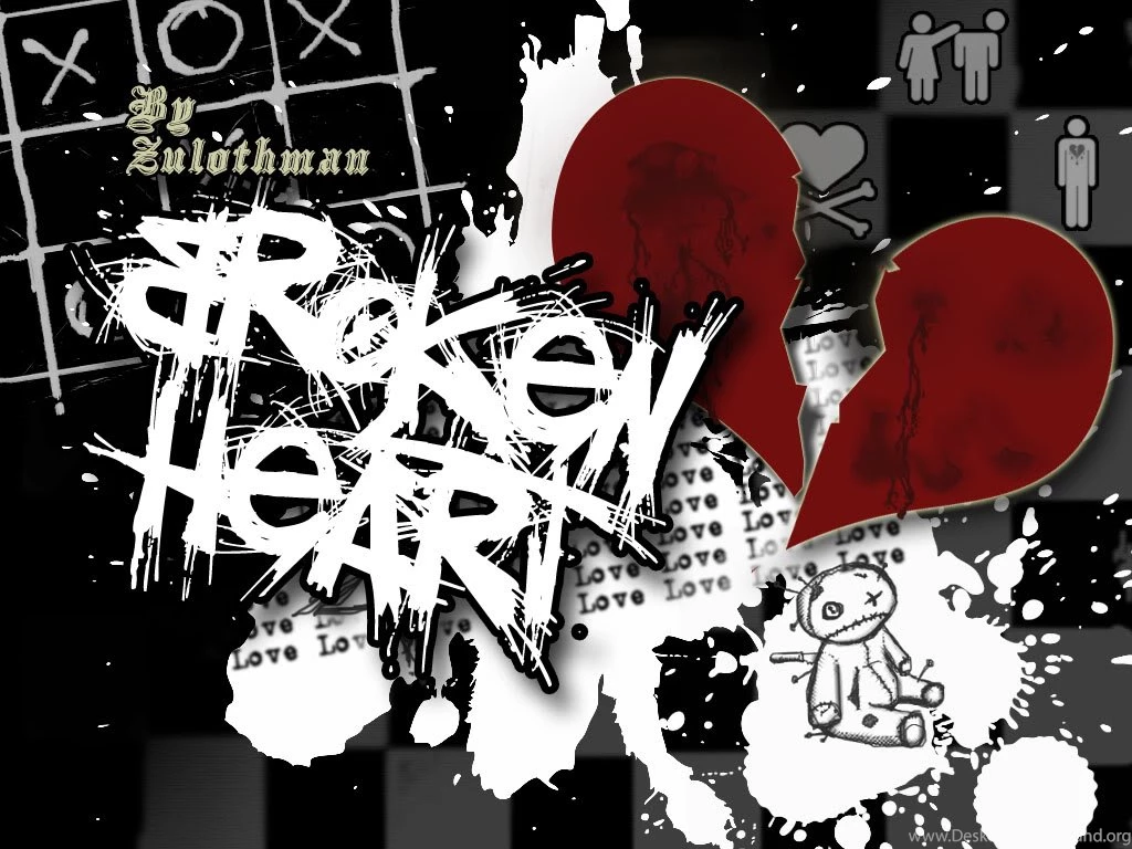 Broken Heart Emo Wallpapers