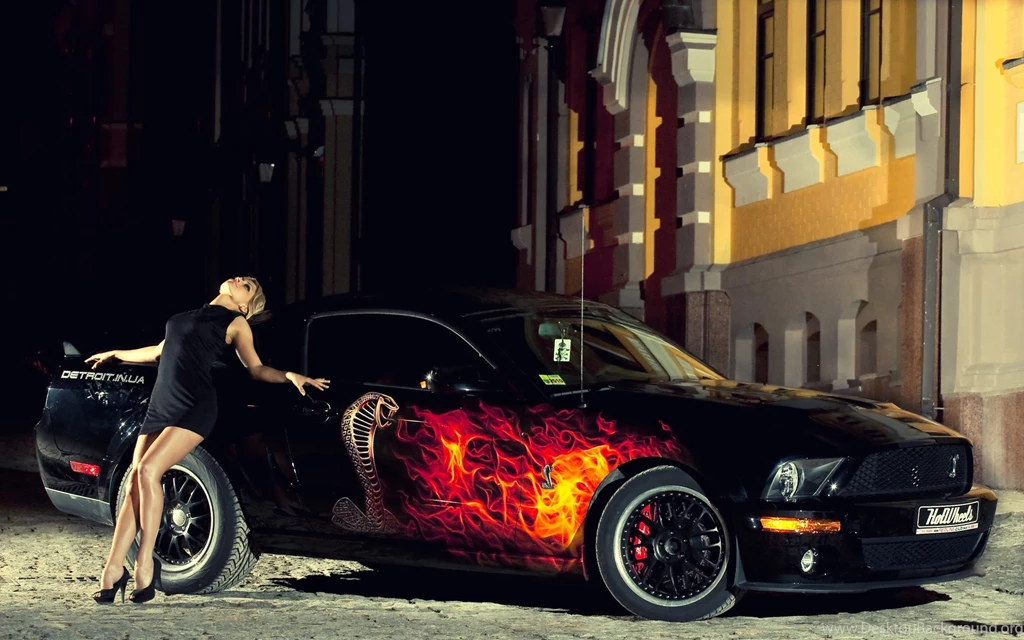 Download The Flaming Cobra Mustang Wallpaper, Flaming Cobra ...