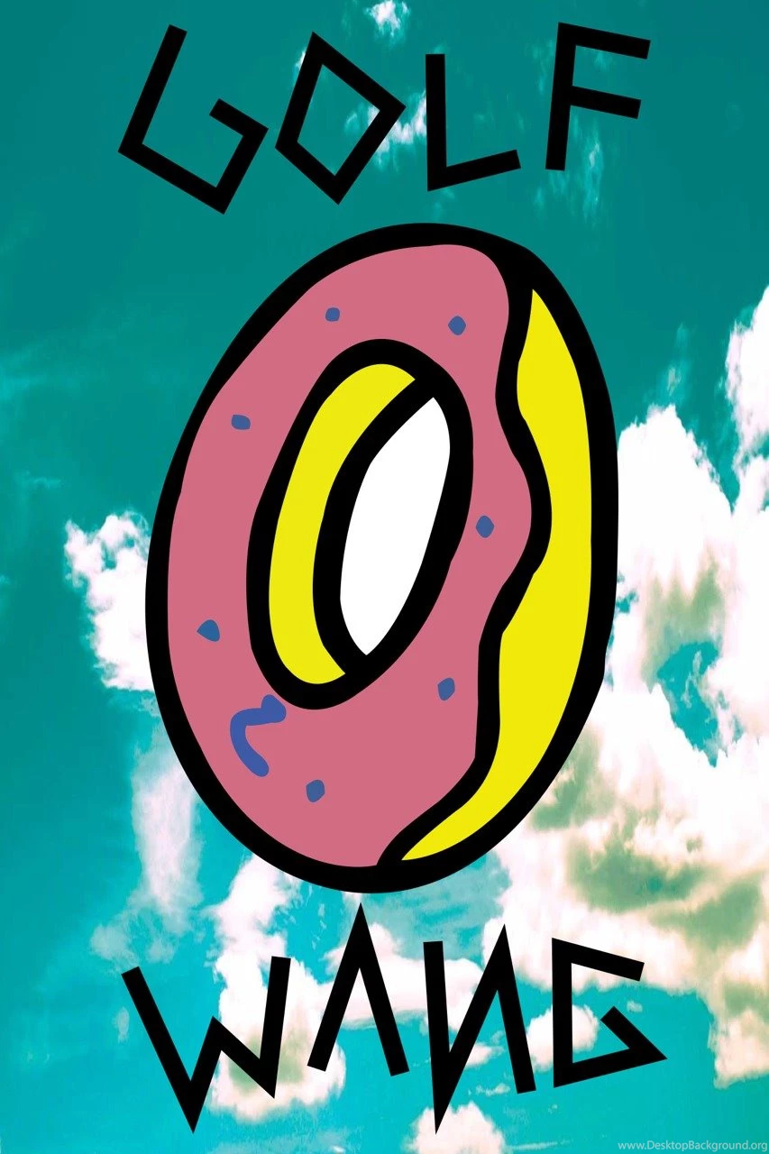 Ofwgkta Golf Wang Donut Odd Future Wang Golf Flog Gnaw Graphic ...
