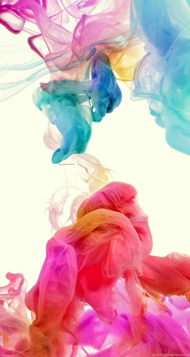 Abstract Colorful Ink. Collection Of Smokey Ink iPhone HD ...