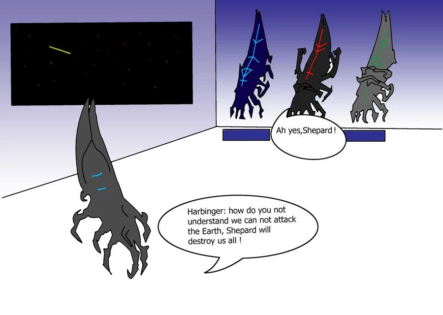 Mass Effect 3 : Reapers By CandyStrike On DeviantArt