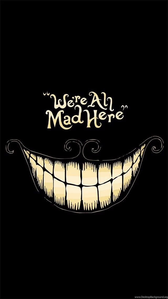 Alice In Wonderland Cheshire Cat iPhone 5s Wallpapers