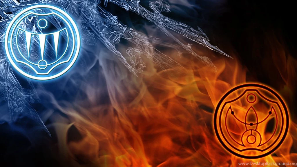 Fire And Ice Wallpapers By Kemipo On DeviantArt