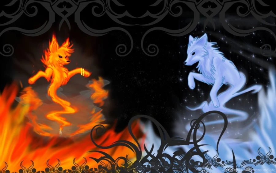 Fire And Ice :: Wallpapers By TwistedCaliber On DeviantArt