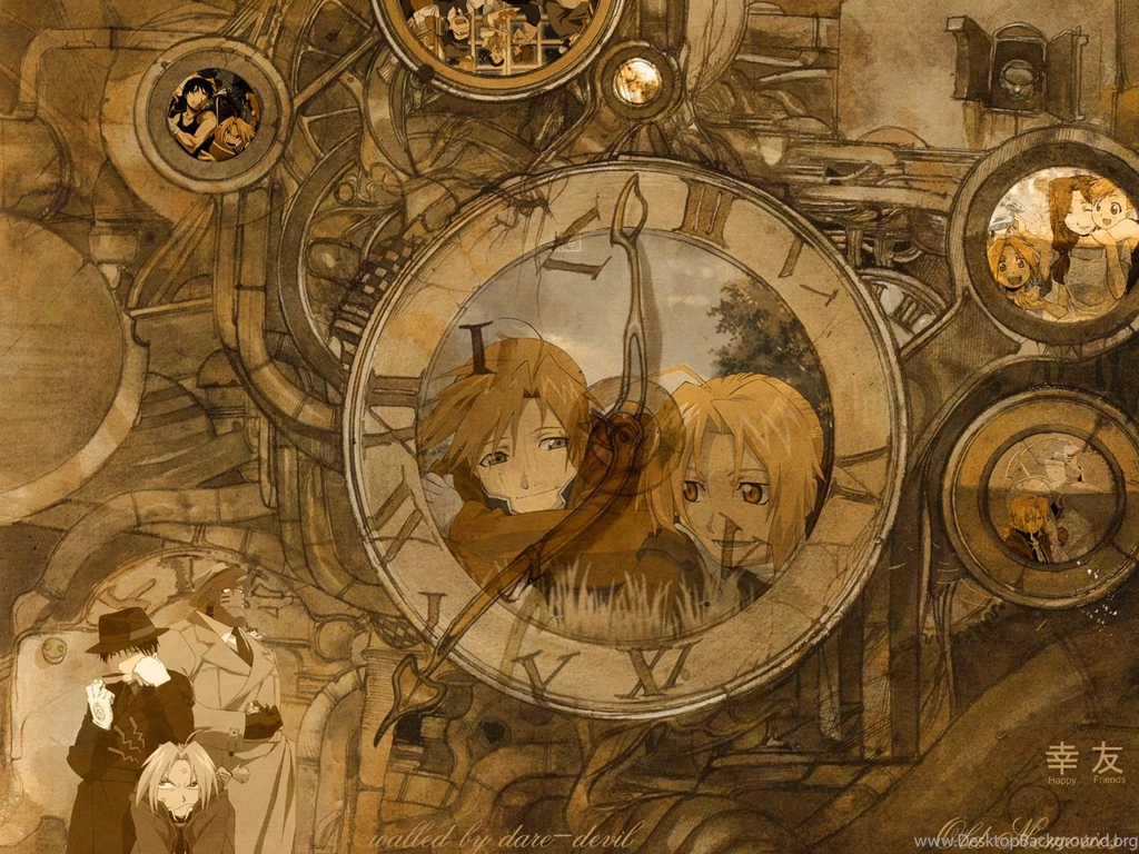 Fullmetal Alchemist Elric Alphonse Elric Edward Roy Mustang Kain ...