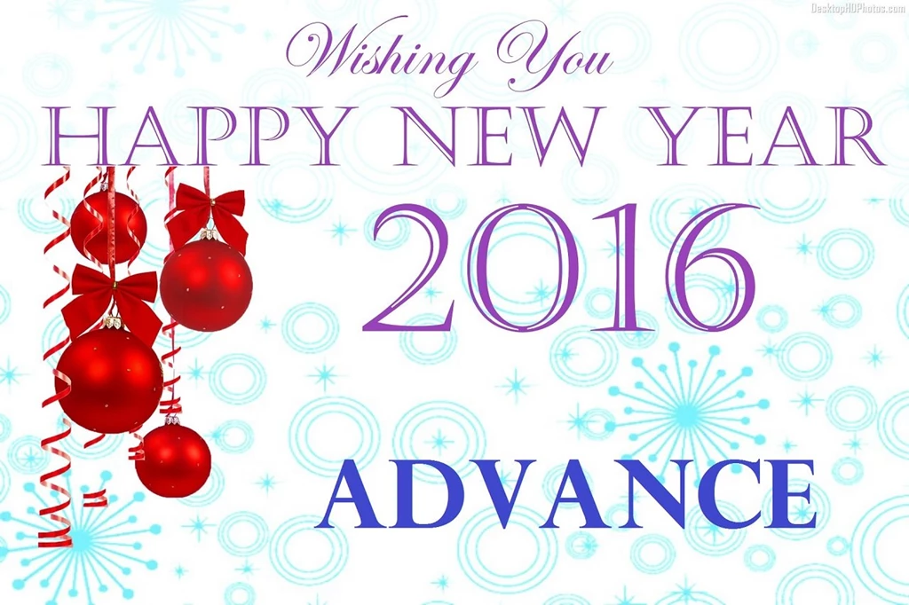 HD*] Advance Happy New Year 2016 Wallpaper Images