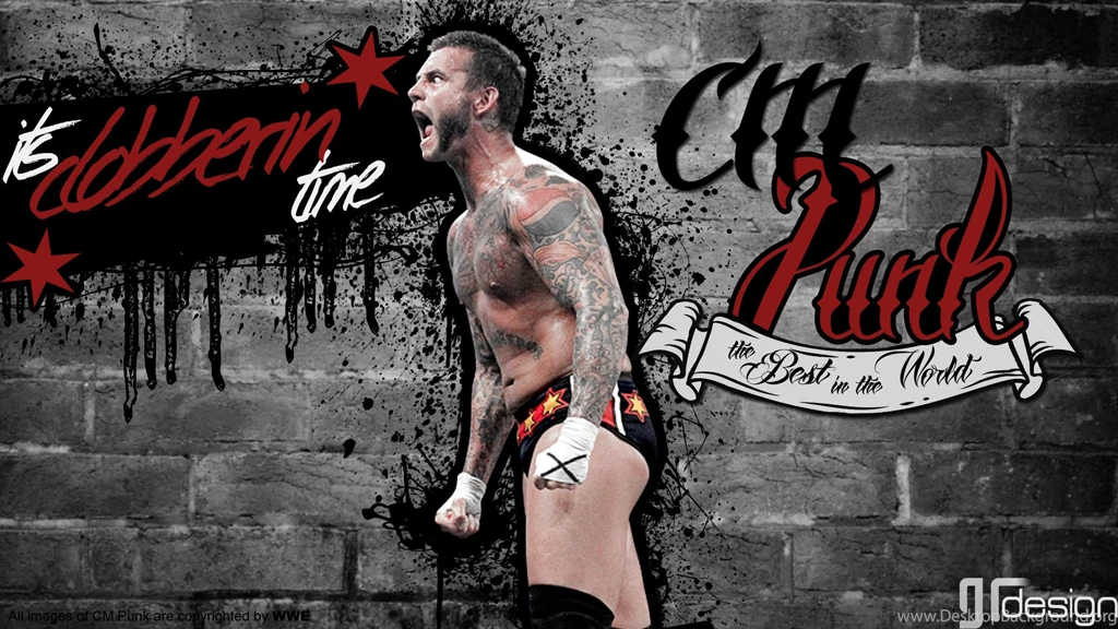 CM Punk Wallpapers Clobberin Time SrGambit By SrGambit On DeviantArt