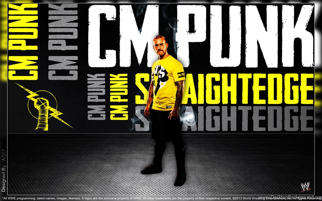 CM Punk Wallpaper. By Aakash07 On DeviantArt