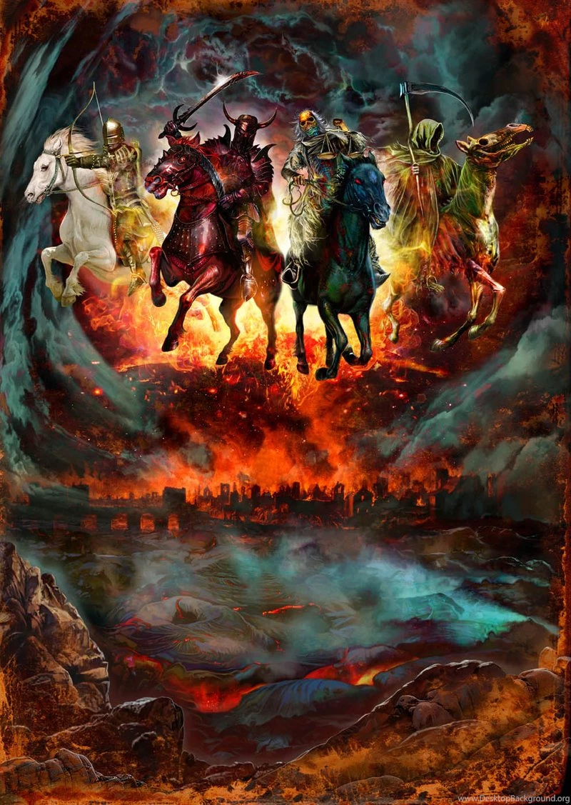 Four Horsemen Of The Apocalypse By AlexRuizArt On DeviantArt