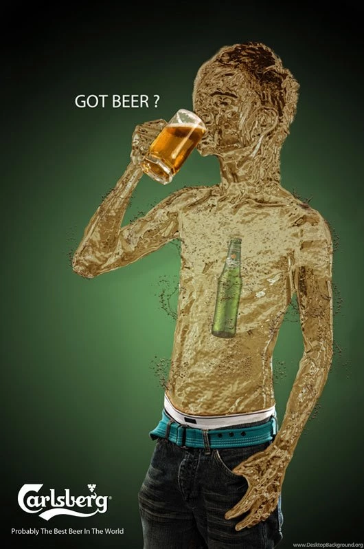 Stunning Beer Print AdvertsSeize Design