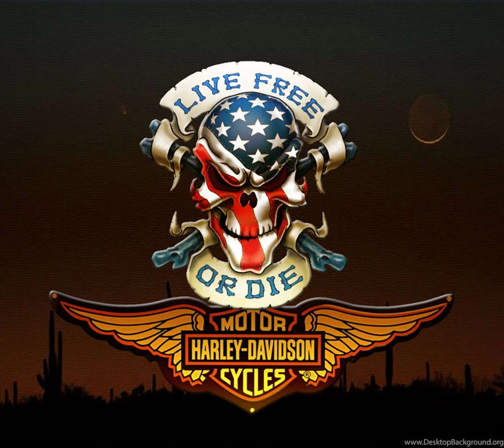 Harley Davidson Logo Wallpapers Wallpapers Cave