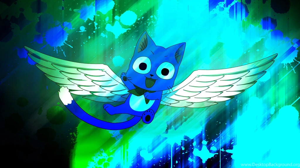 DeviantArt: More Like Fairy Tail Happy The Exceed Wallpapers (1080p ...