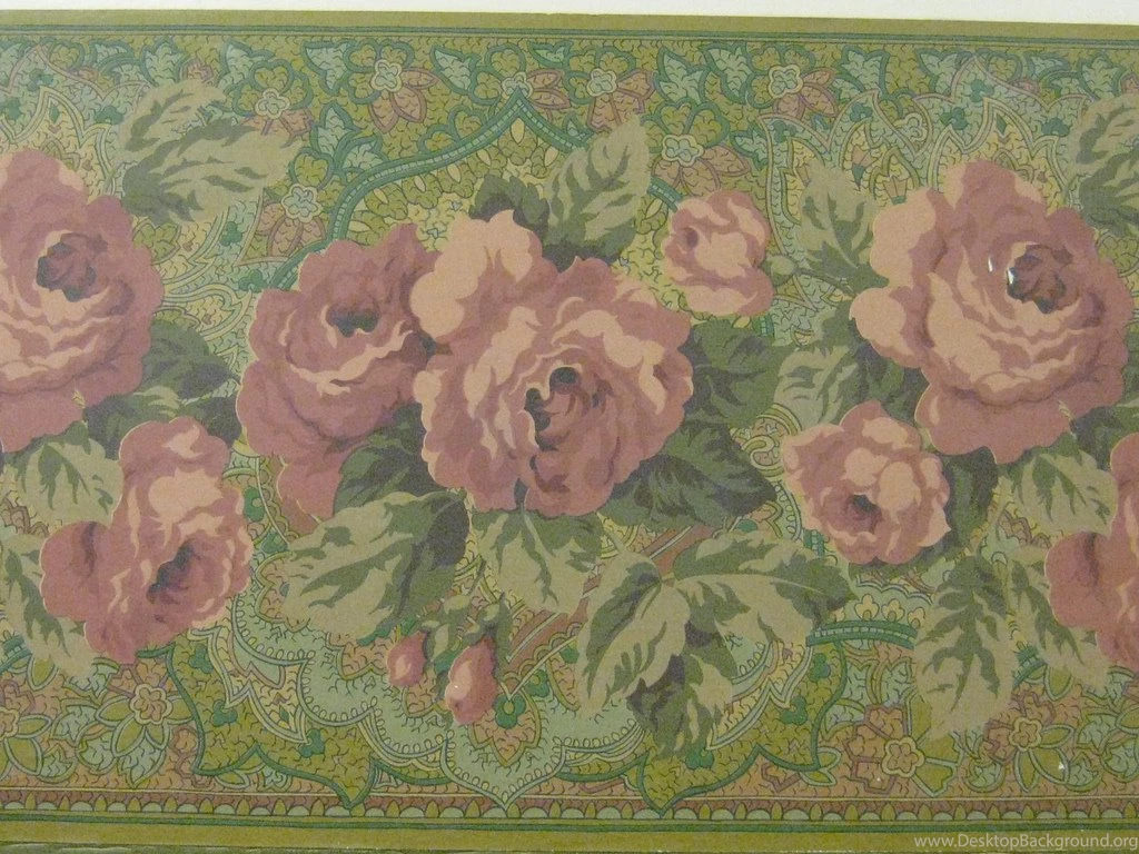 Detail Of The Art Nouveau Wallpapers Frieze Of The Ballarat ...