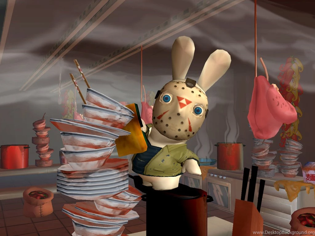 Rayman Raving Rabbids 2 Desktop Wallpapers