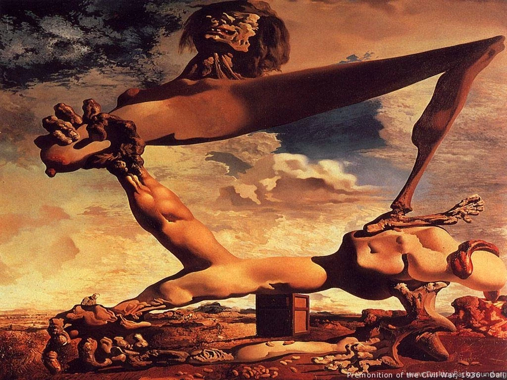Salvador Dali Abstract Painting   Art Paintings