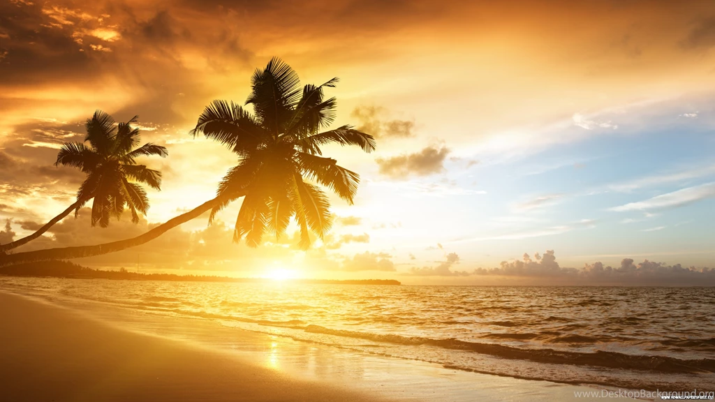 Beautiful Beach Sunset HD Wallpapers.