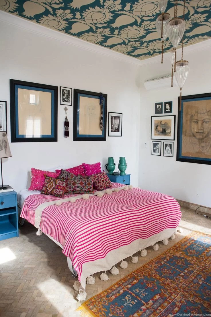 Beautify Your Bedroom: Art Meets Wallpapers – Canvas: A Blog By ...