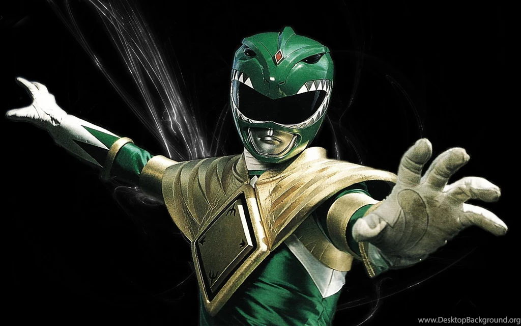 Green ranger power rangers widescreen wallpapers