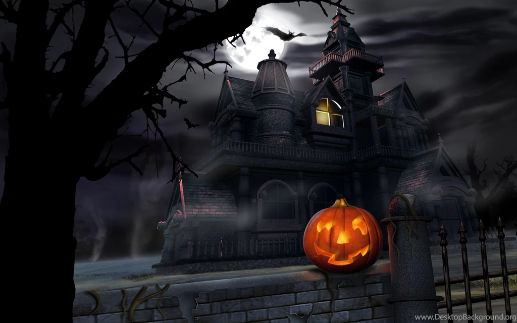 Decorate Your Desktop With Unusual Halloween Backgrounds: Animated ...