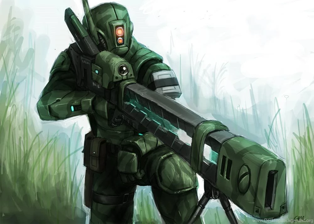 Warhammer 40k Tau Pule Rifle None... Wallpapers (